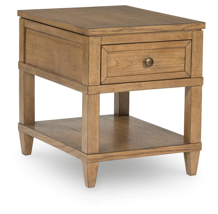Sharlance Side Table - Light Brown