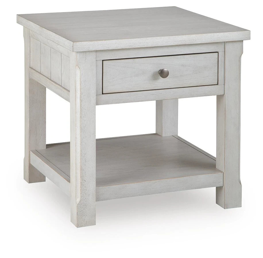 Robbinsdale Side Table – Antique White