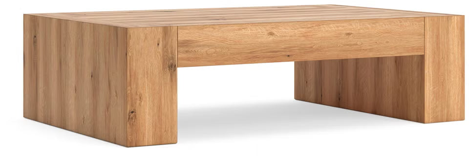 Bracken Rectangular Coffee Table - French Oak