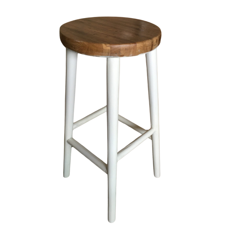 Tallawong 65cm Counter Stool - White