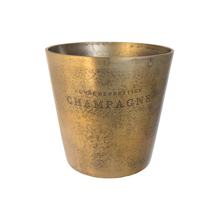 Beale Tapered Champagne Bucket – Antique Gold