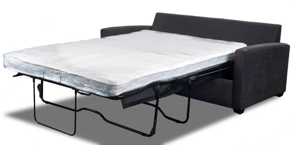 Zarah 2 Seater Double Sofa Bed - Charcoal