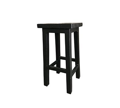 Florence 65cm Bar Stool Heavy Duty - Black