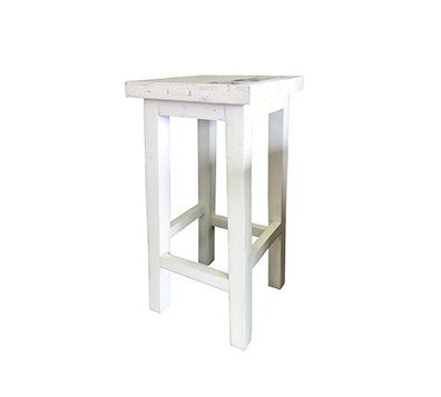 Florence 65cm Bar Stool Heavy Duty - White
