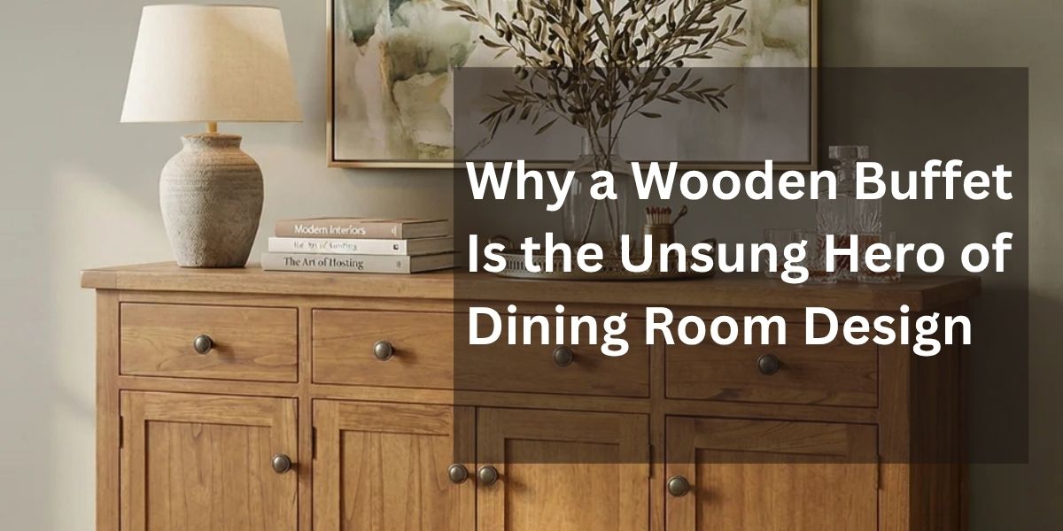 Why a Wooden Buffet Is the Unsung Hero of Dining Room Design
