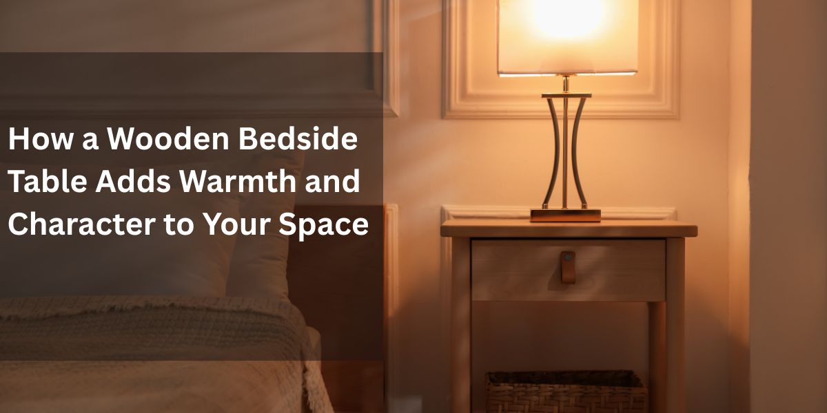 How a Wooden Bedside Table Adds Warmth and Character to Your Space