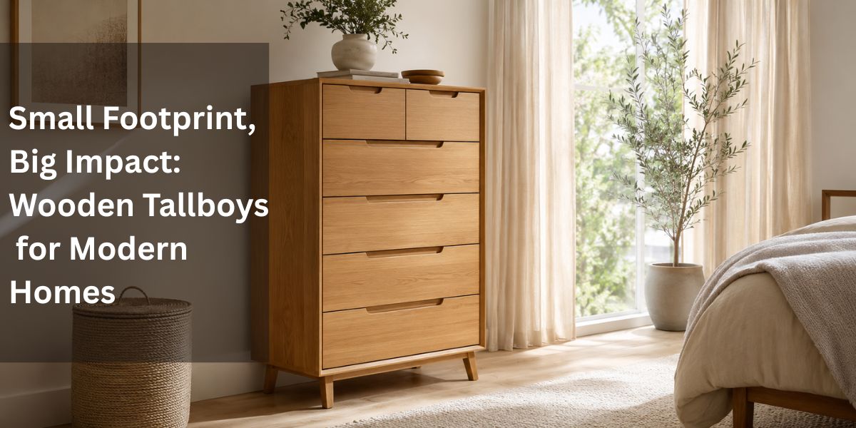 Small Footprint, Big Impact: Wooden Tallboys for Modern Homes