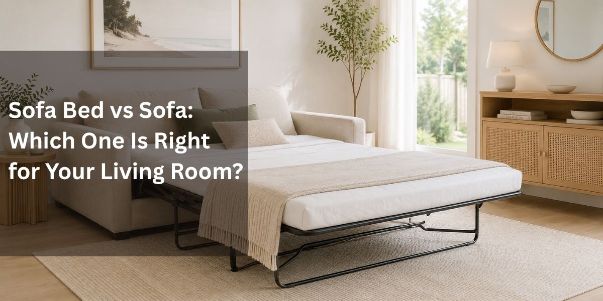 Sofa Bed vs Sofa: Which One Is Right for Your Living Room?