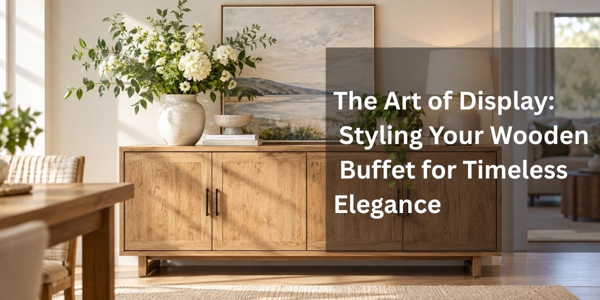 The Art of Display: Styling Your Wooden Buffet for Timeless Elegance