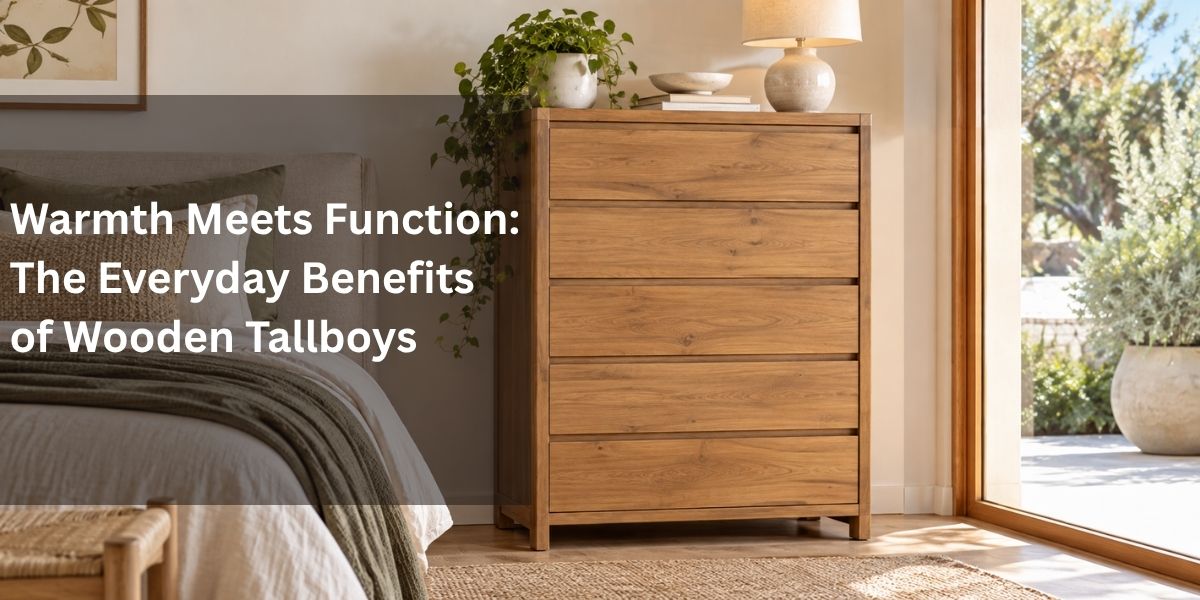 Warmth Meets Function: The Everyday Benefits of Wooden Tallboys