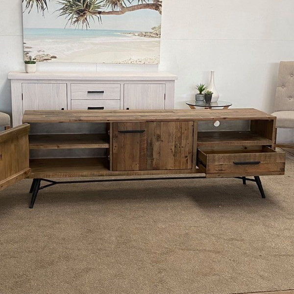 CLEARANCE - Hayworth Tv Unit 1900mm - Reclaimed