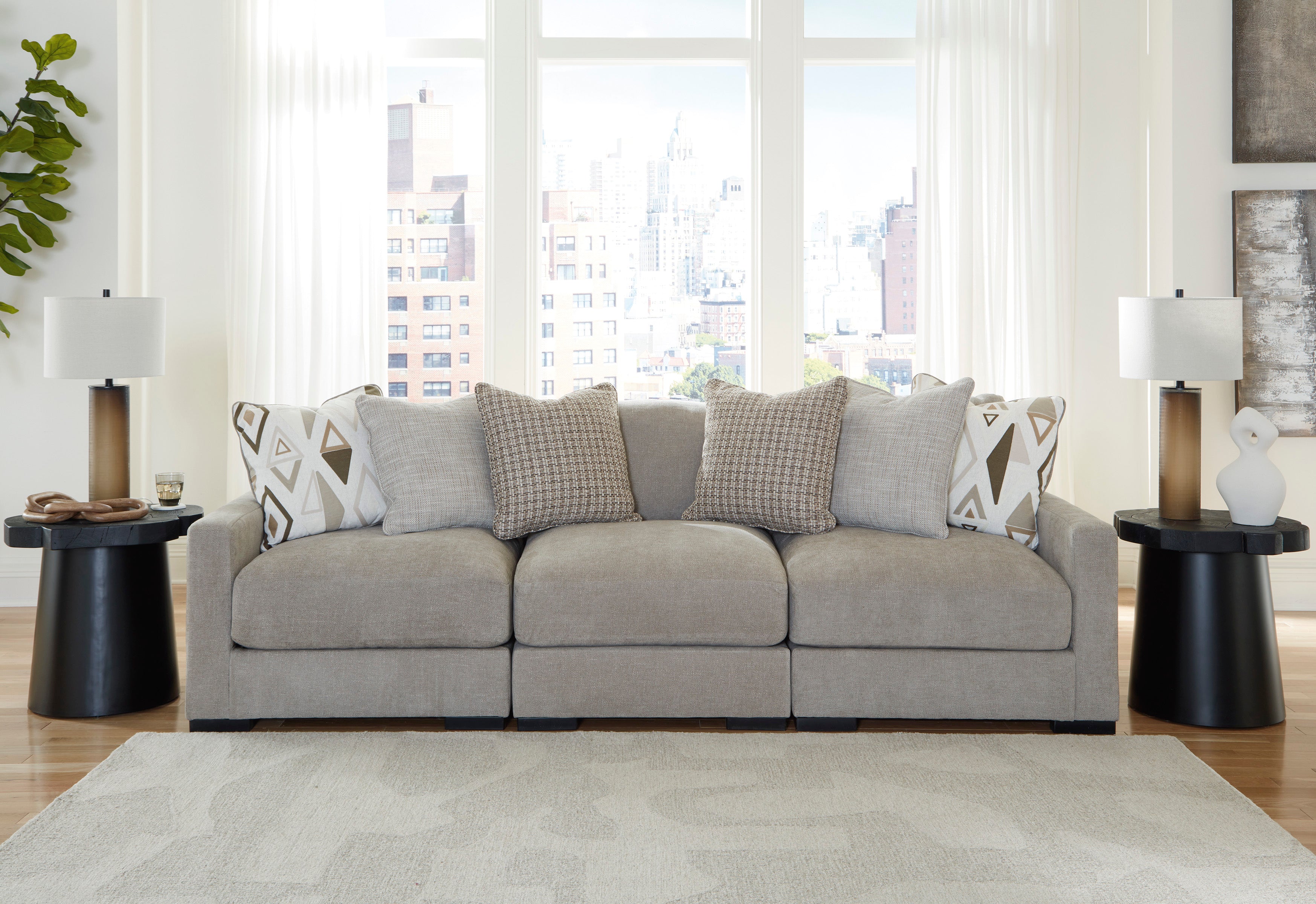 Aslan Court 3-Seater Sectional Sofa