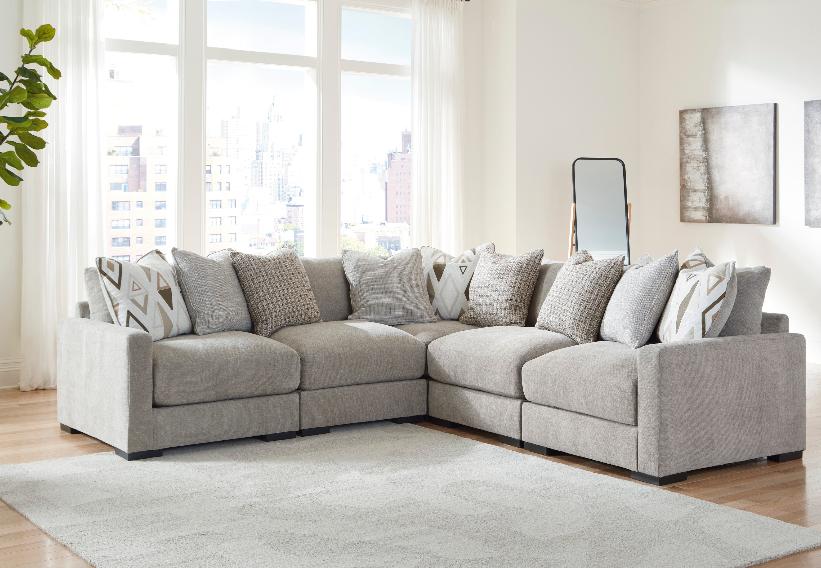 Aslan Court Corner Sectional Sofa