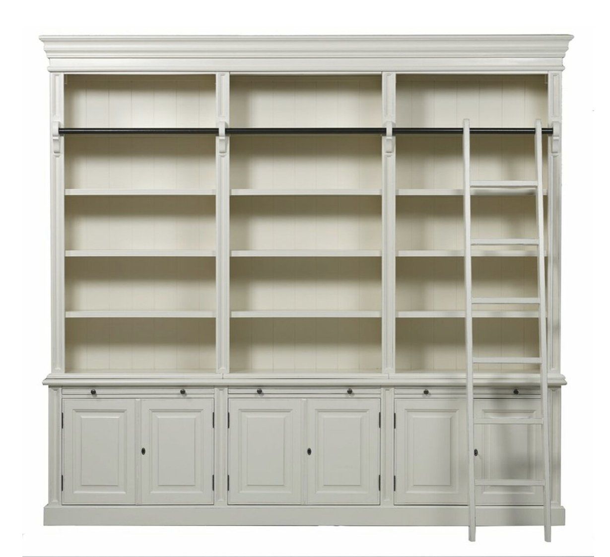Liberty Assembled Bookcase in Warm White
