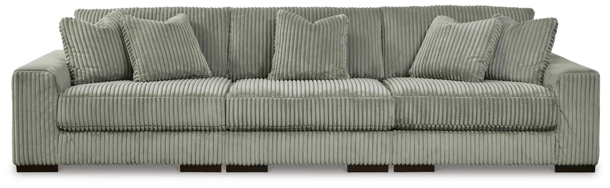 Lindyn 3 Seater Sectional Sofa - Fog