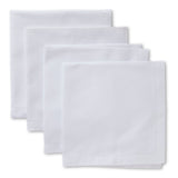 Jetty Cotton Napkins – White Set of 4