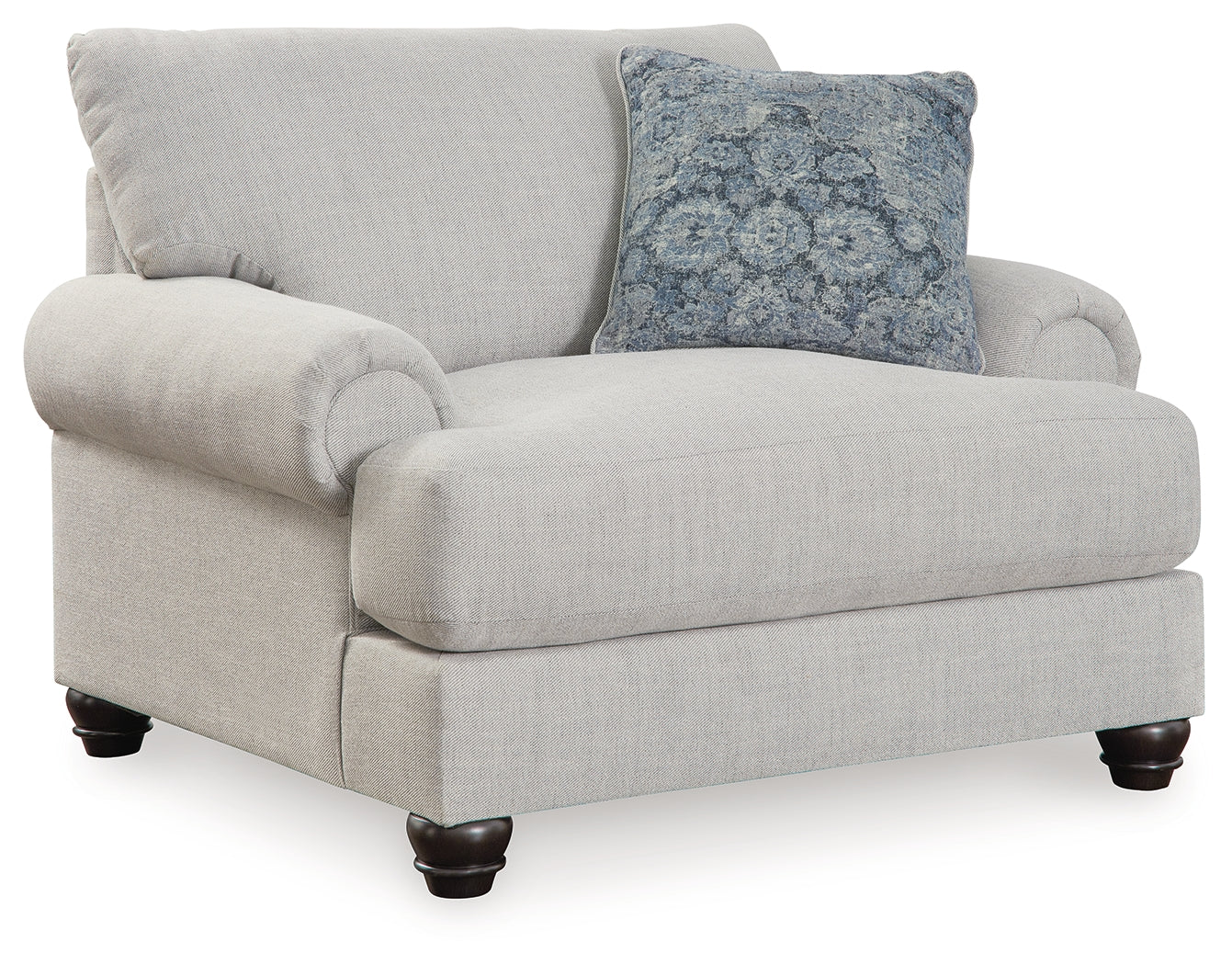 Avocet Oversized Armchair in Arctic Textured Fabric