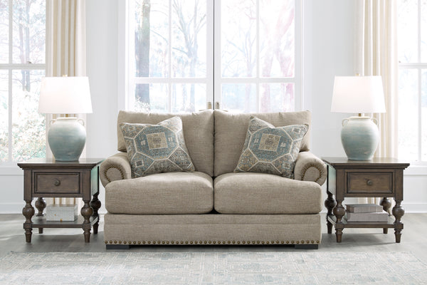 Galemore 2 Seater Country Sofa in Quarry Fabric