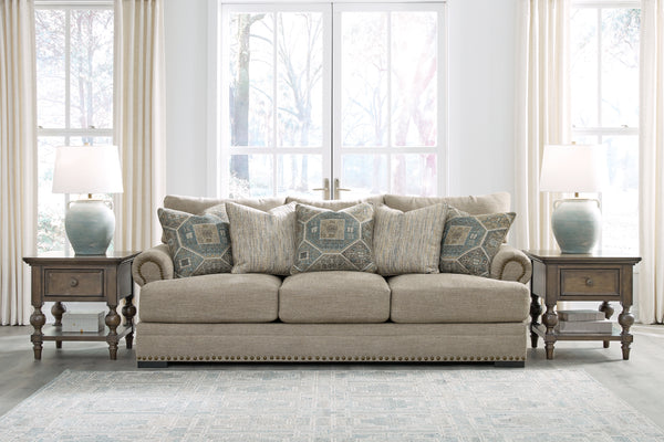 Galemore 3 Seater Country Sofa in Quarry Fabric
