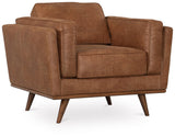 Carrington Way Arm Chair - Caramel