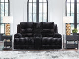 Technique Power Reclining Loveseat with Console – Onyx