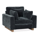 Whitby Manor Velvet Armchair – Twilight