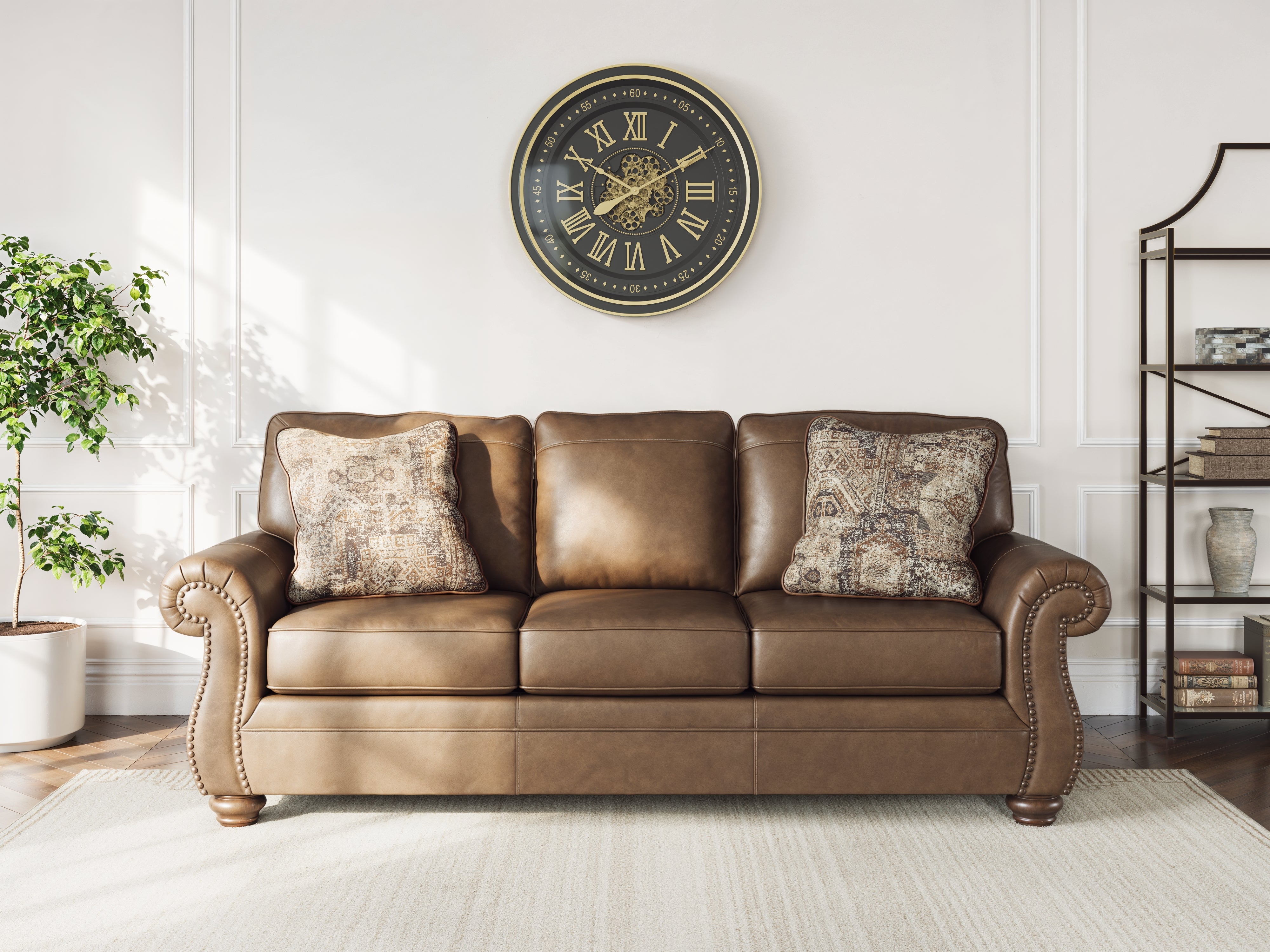 Shadsburne 3-Seater Sofa in Earth Fabric