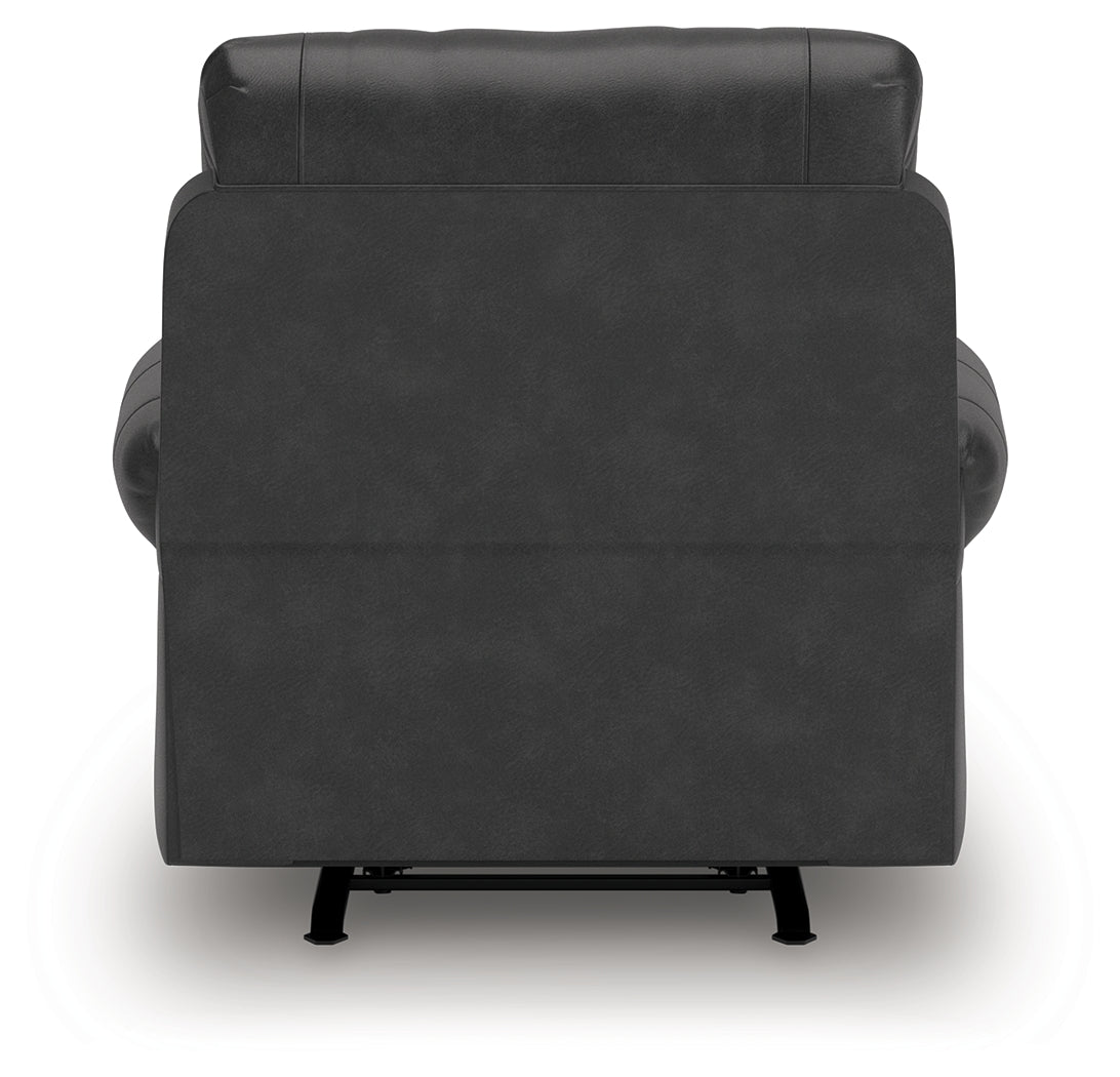 Shadsburne Swivel Rocker Recliner – Granite Fabric