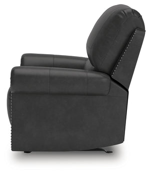 Shadsburne Swivel Rocker Recliner – Granite Fabric