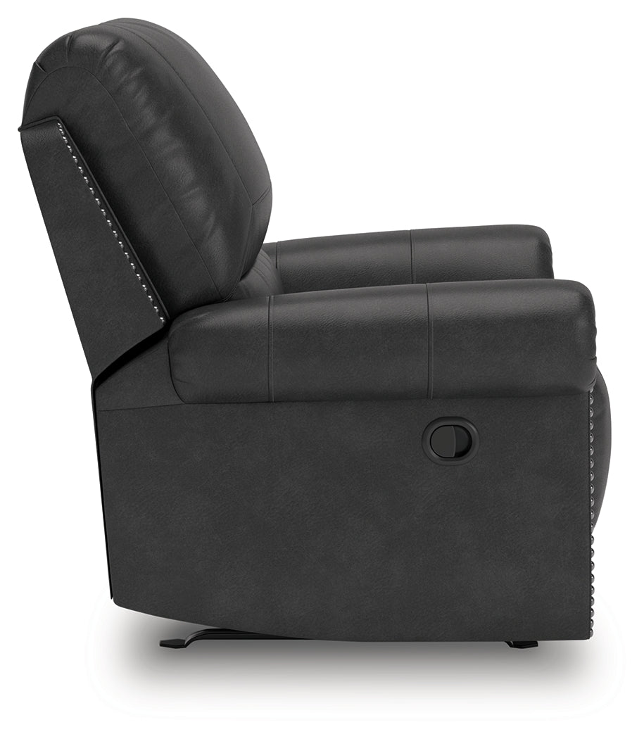 Shadsburne Swivel Rocker Recliner – Granite Fabric