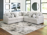 Snodoodle 5 Piece Modular Corner Lounge – Arctic Fabric