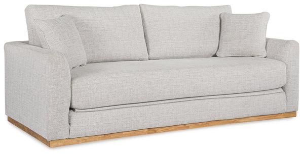 Branridge 3-Seater Sofa Bed in Stone