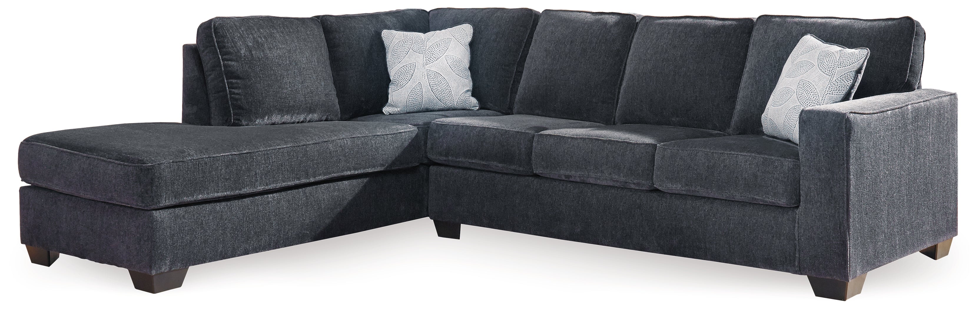 Altari with Left-Arm Facing Chaise in Slate Fabric