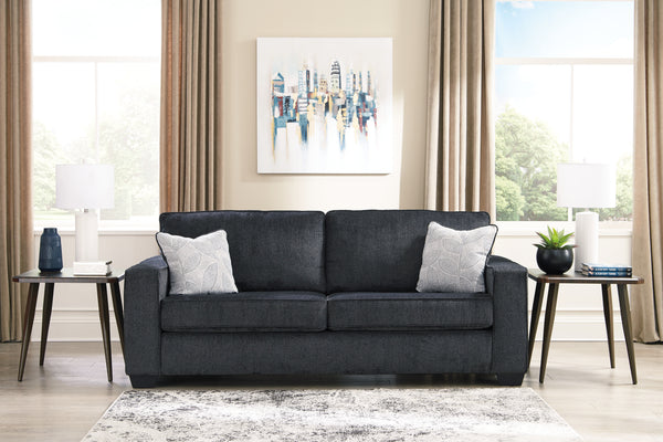 Altari 3-Seater Sofa in Slate Fabric