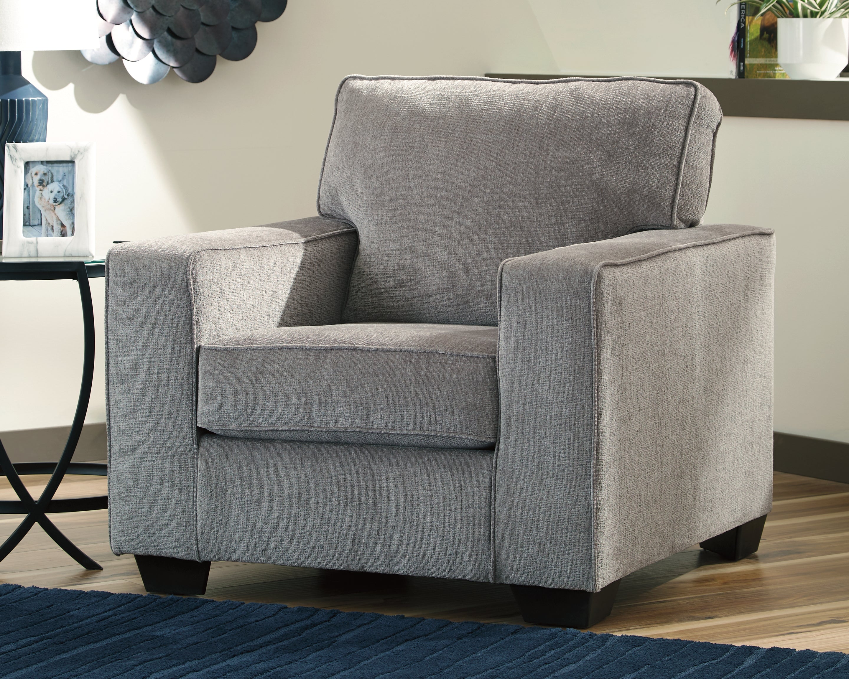 Altari Armchair in Alloy Fabric