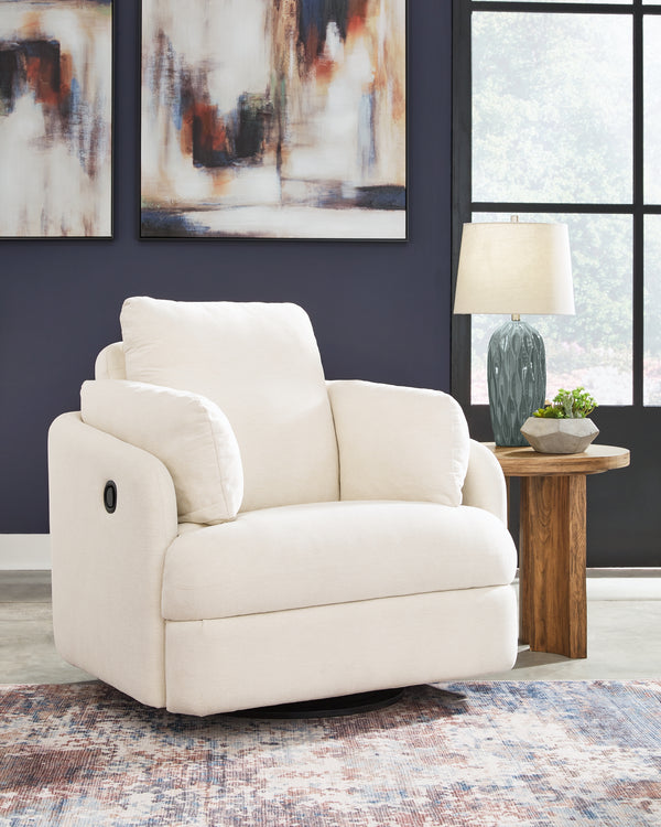 Modmax Swivel Glider Recliner Chair – Oyster