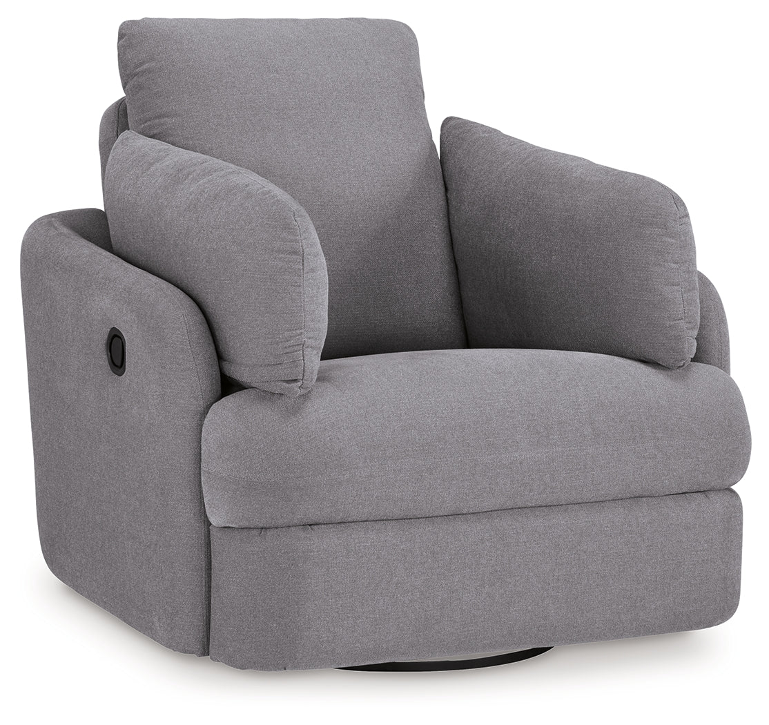 Modmax Swivel Glider Recliner Chair – Granite