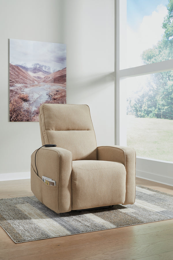 Starganza Power Lift Recliner Chair in Taupe – Heat & Massage