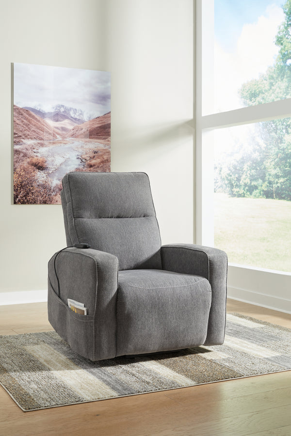 Starganza Power Lift Recliner Chair in Grey – Heated & Massage