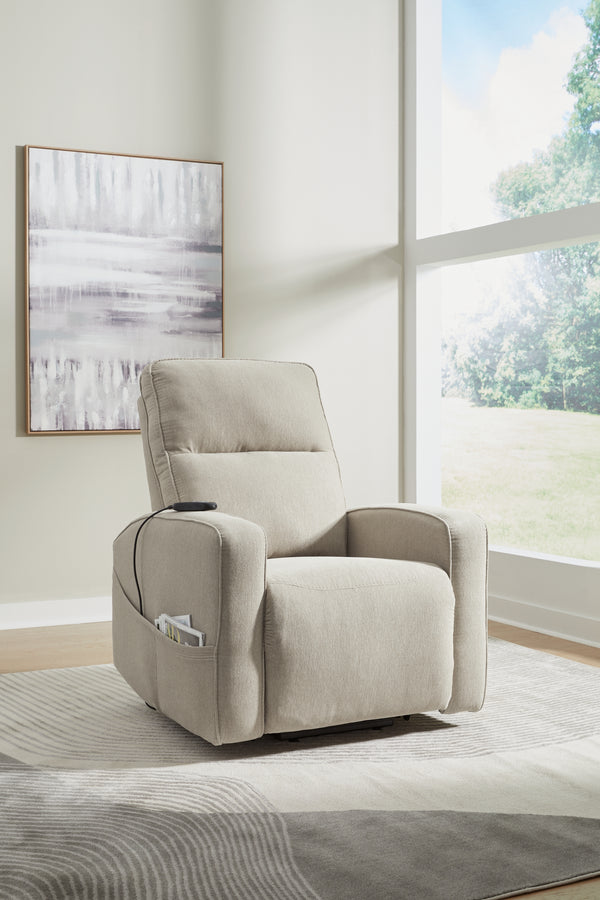 Starganza Power Lift Recliner Chair in Smoke – Heated & Massage