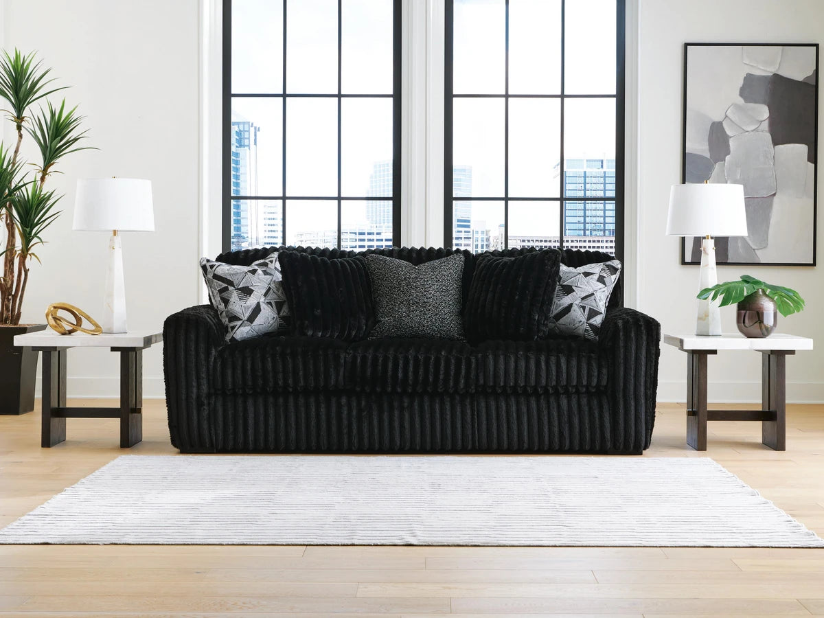 Midnight-Madness Sofa – Onyx