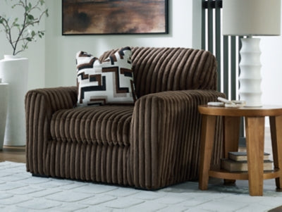 Midnight-Madness Oversized Chair – Chocolate