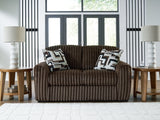 Midnight-Madness Loveseat – Chocolate
