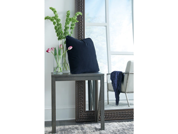 Caygan Velvet Cushion – Ink