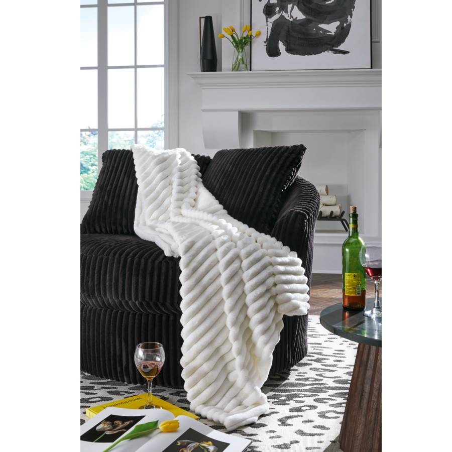 Alsonwell Faux Fur Throw Blanket