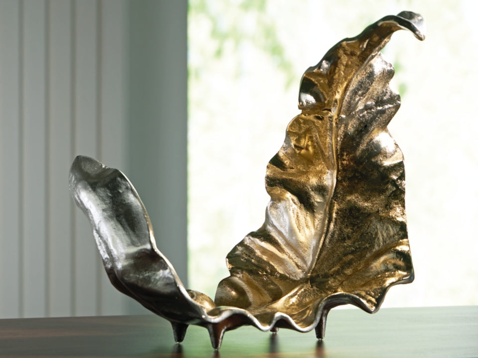 Darinsen Cast Aluminium Leaf Sculpture