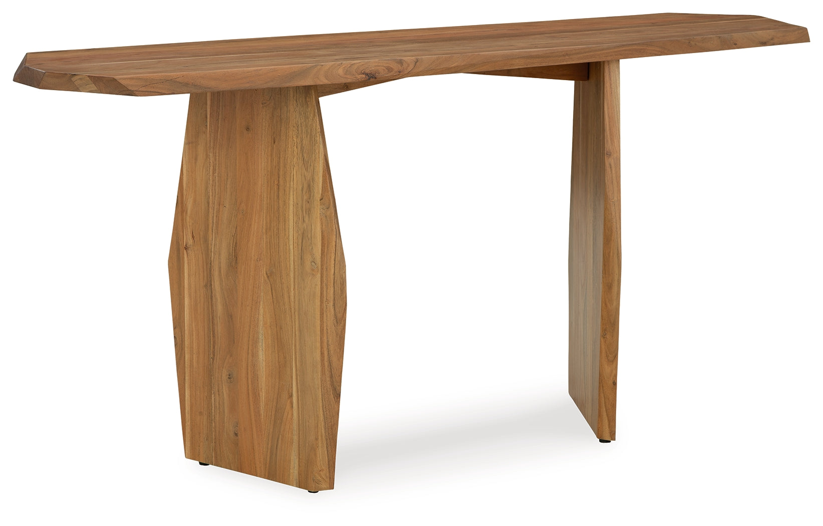 Holward Solid Acacia Hall Stand Table – Natural Finish