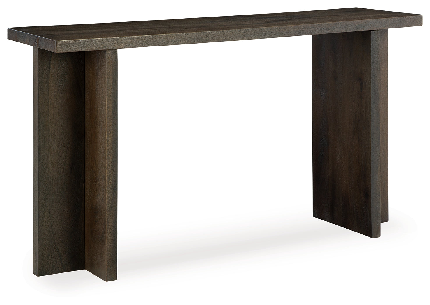Jalenry Solid Wood Hall Stand Table – Greyish Brown