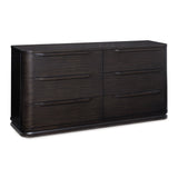 Ember Road 6 Drawer Dresser – Black