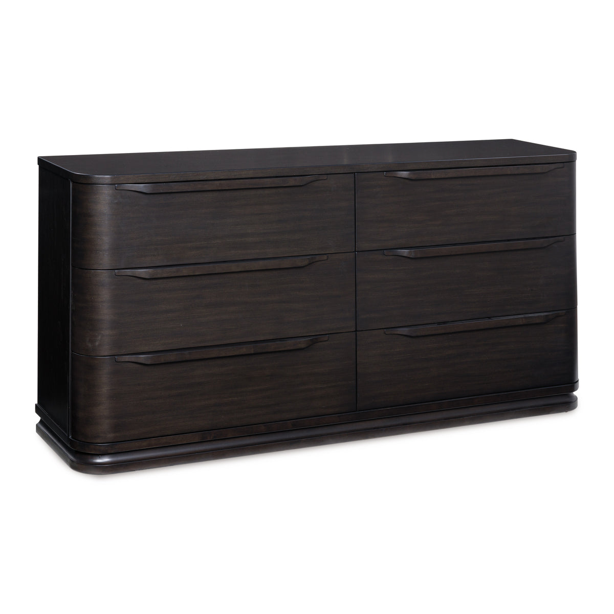 Ember Road 6 Drawer Dresser – Black